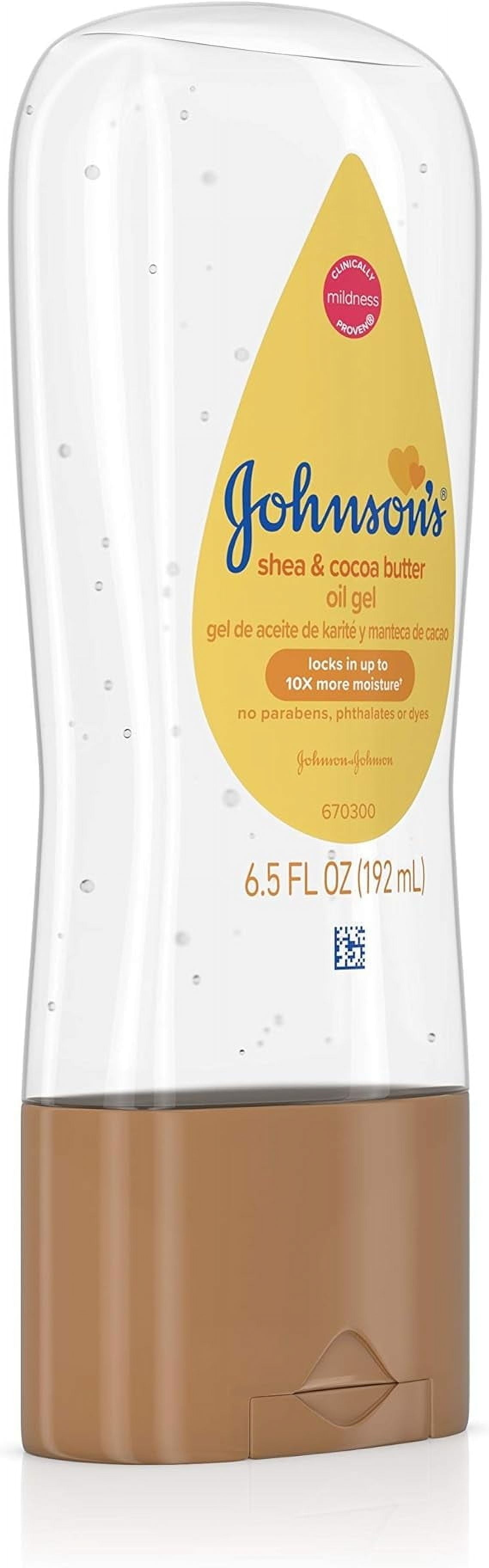 Baby Oil Gel Shea & Cocoa Butter 6.5 Oz