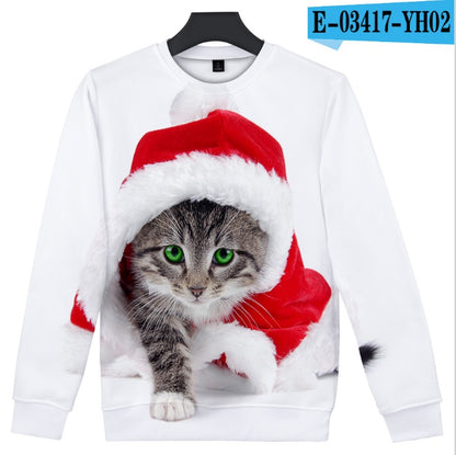 Cycling Santa Sweat Shirt