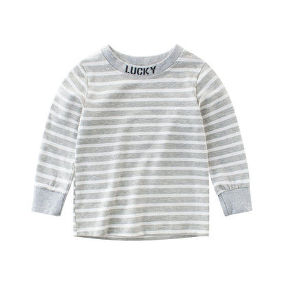 Baby clothes striped shirt