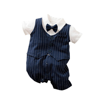 Summer Baby Boy Gentleman Jumpsuit