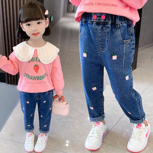 Baby Girl Style Casual Pants