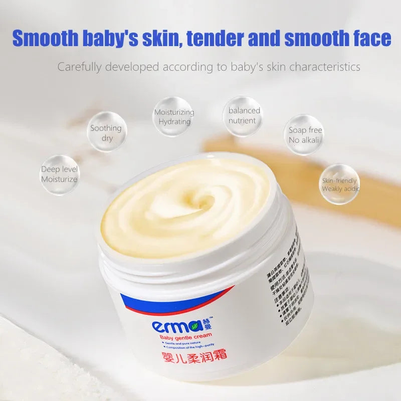 Baby Face Cream, Children'S Soft Moisturizing Skin Care Lotion 50G Cream