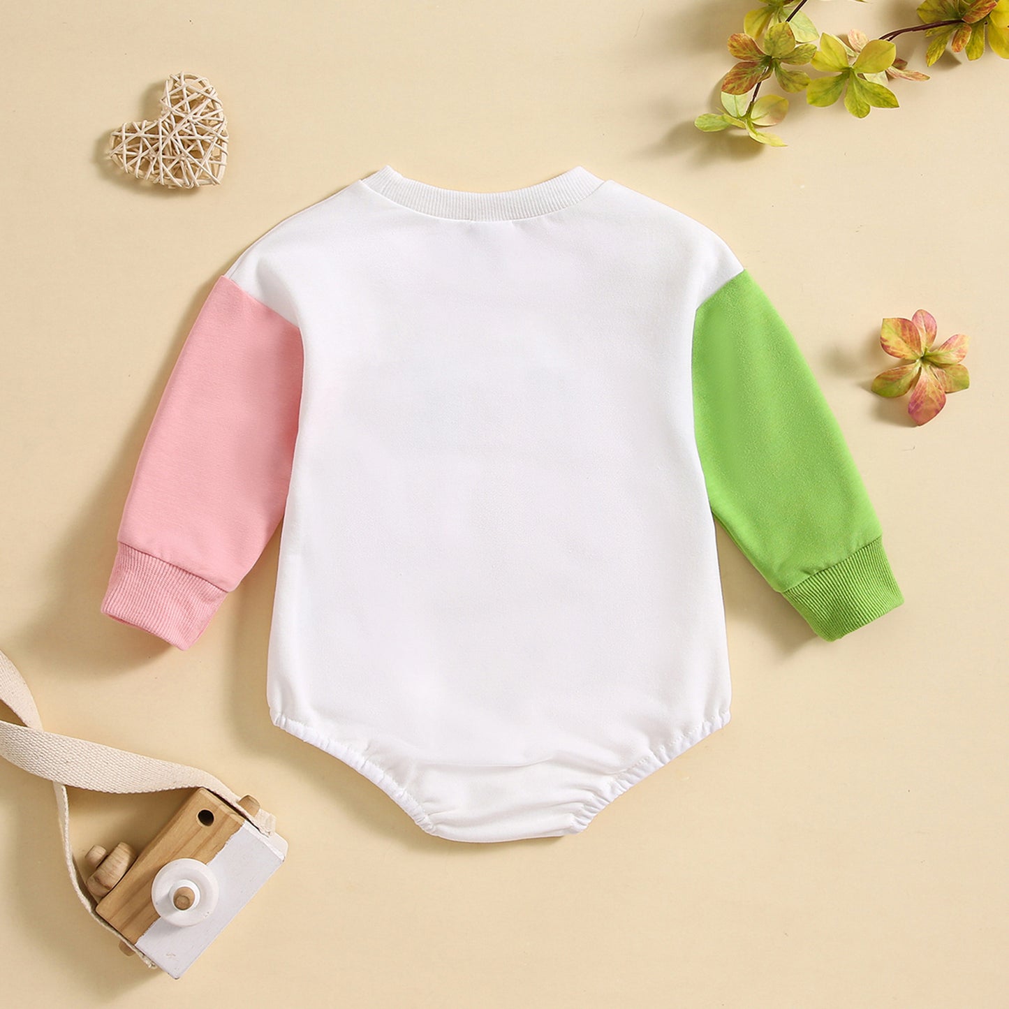 Letter Pattern Baby Cute Rompers Jumpsuit